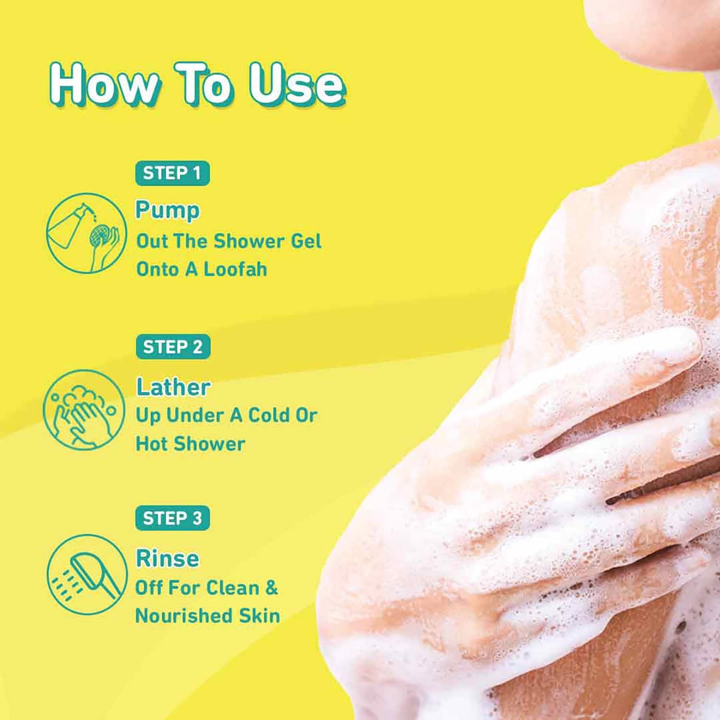 Plum BodyLovin' Hawaiian Rumba Shower Gel | SLS-Free Fresh Beachy Body Wash (240 ml)
