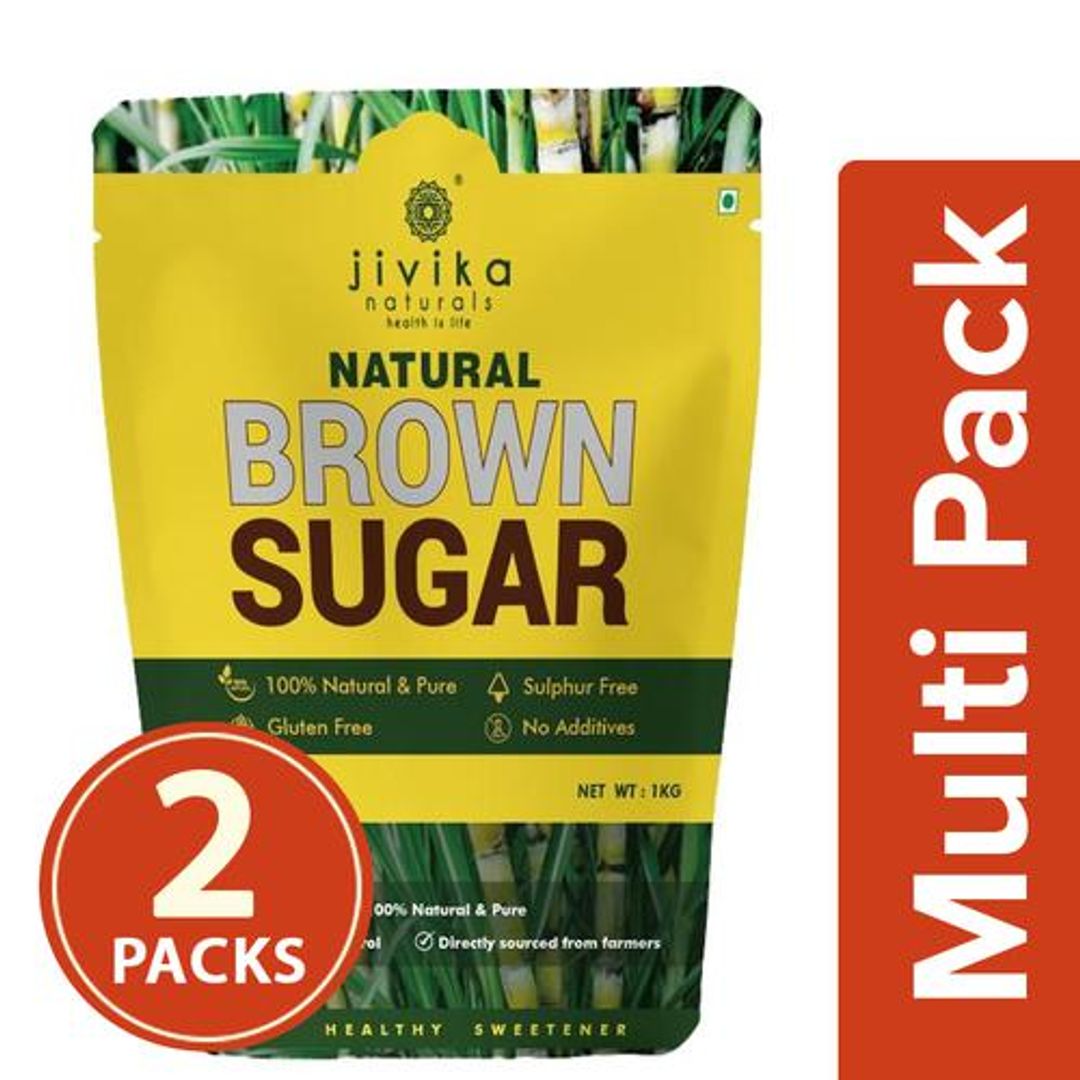 Brown Sugar - 100% Natural & Pure, Healthy Sweetener, Gluten Free, No Additives