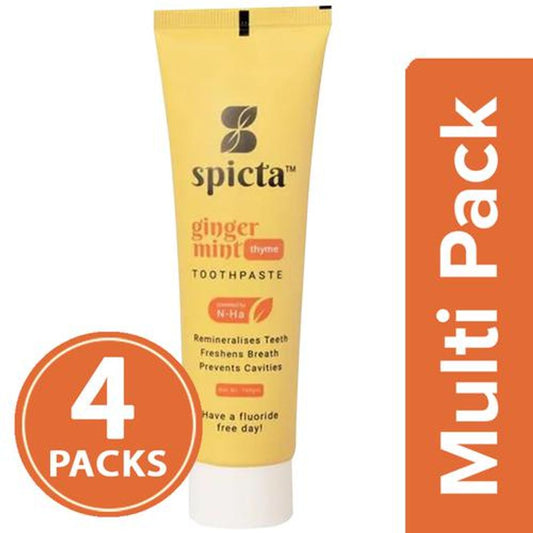 Ginger Mint Toothpaste - With Thyme