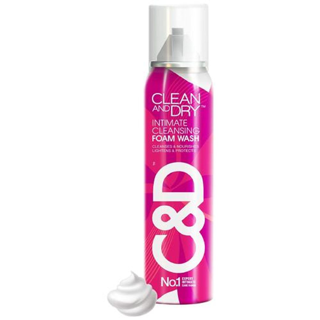 Intimate Hygiene Foam Wash - Cleanses, Nourishes, Lightens & Protects