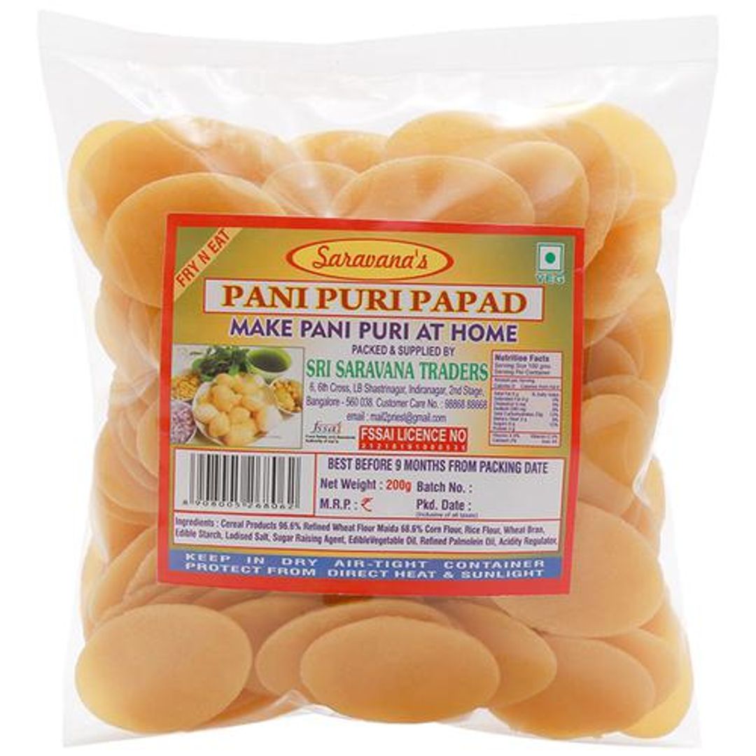 Papad - Panipuri