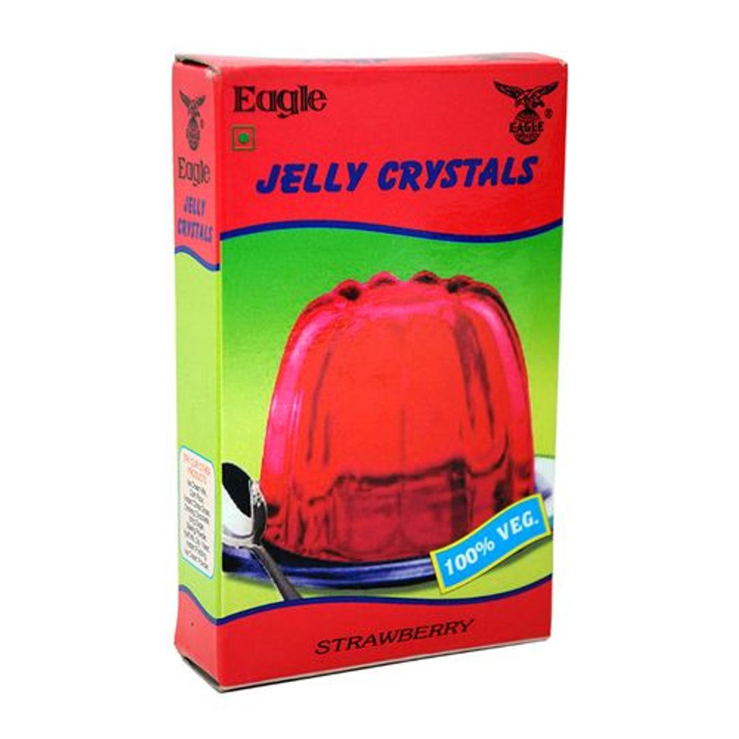 Jelly Crystals - Strawberry, 100% Veg