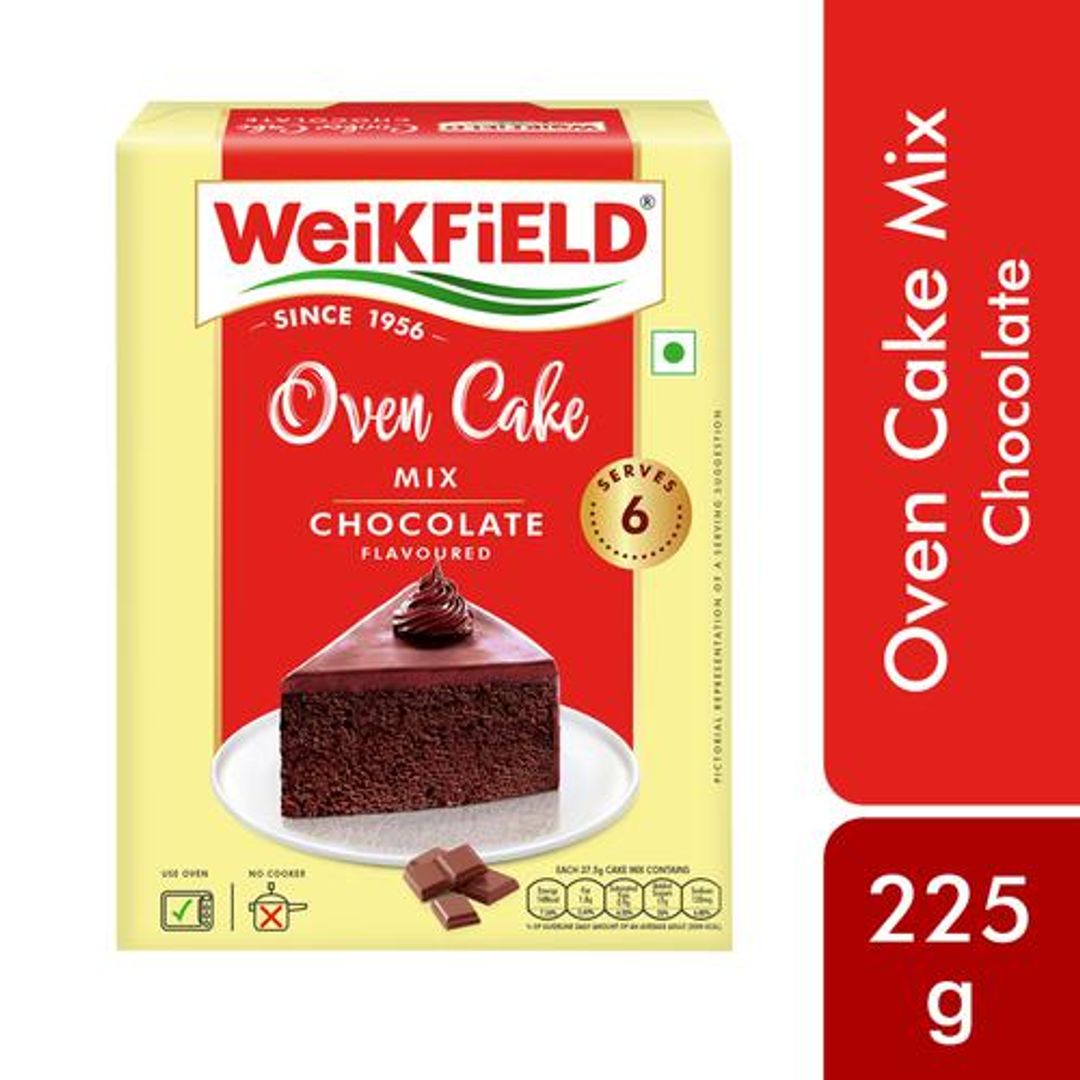 Oven Cake Mix - Chocolate Flavour, Dry Mix, 100% Vegetarian, Makes Soft & Yummy Cake