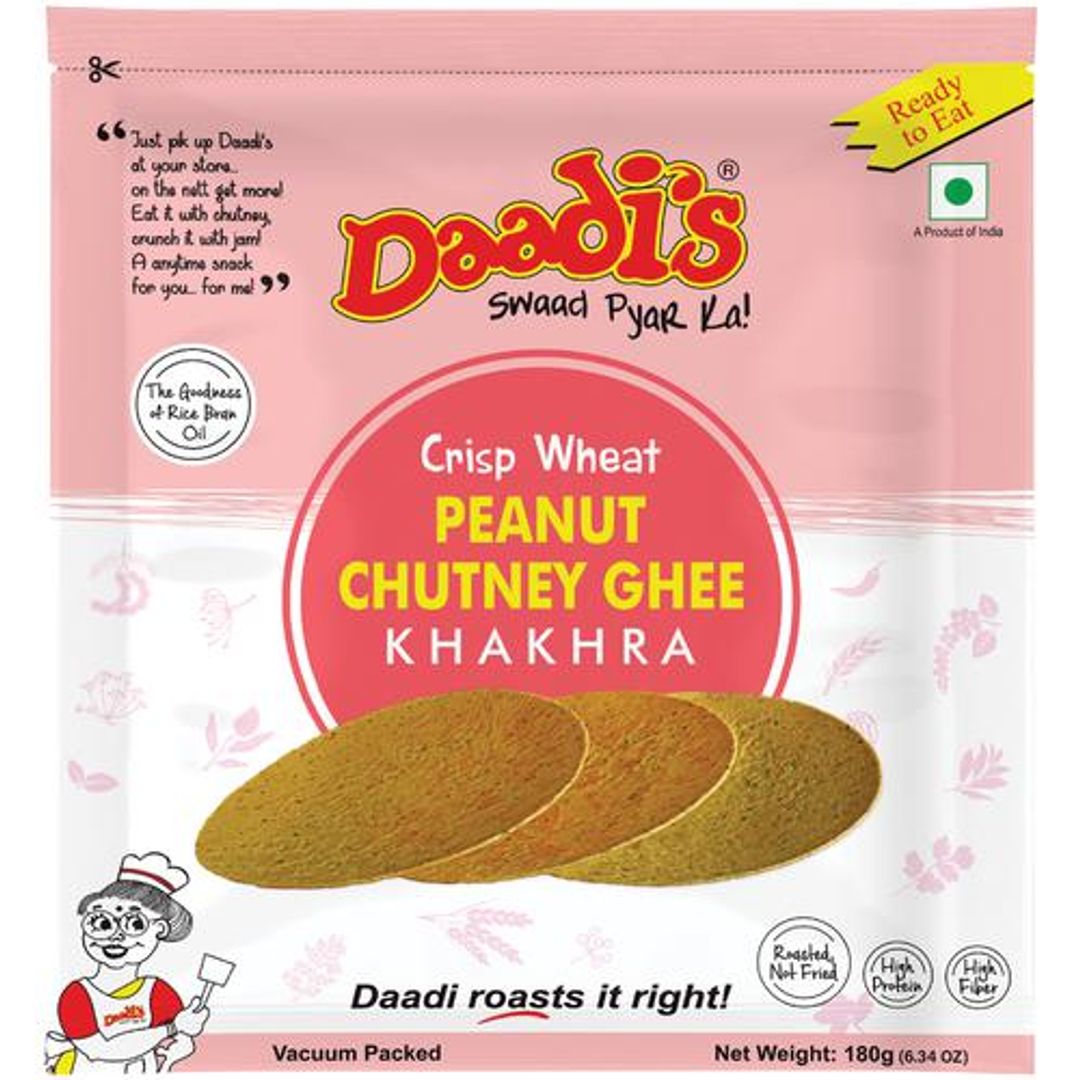 Peanut Chutney Ghee Khakhra