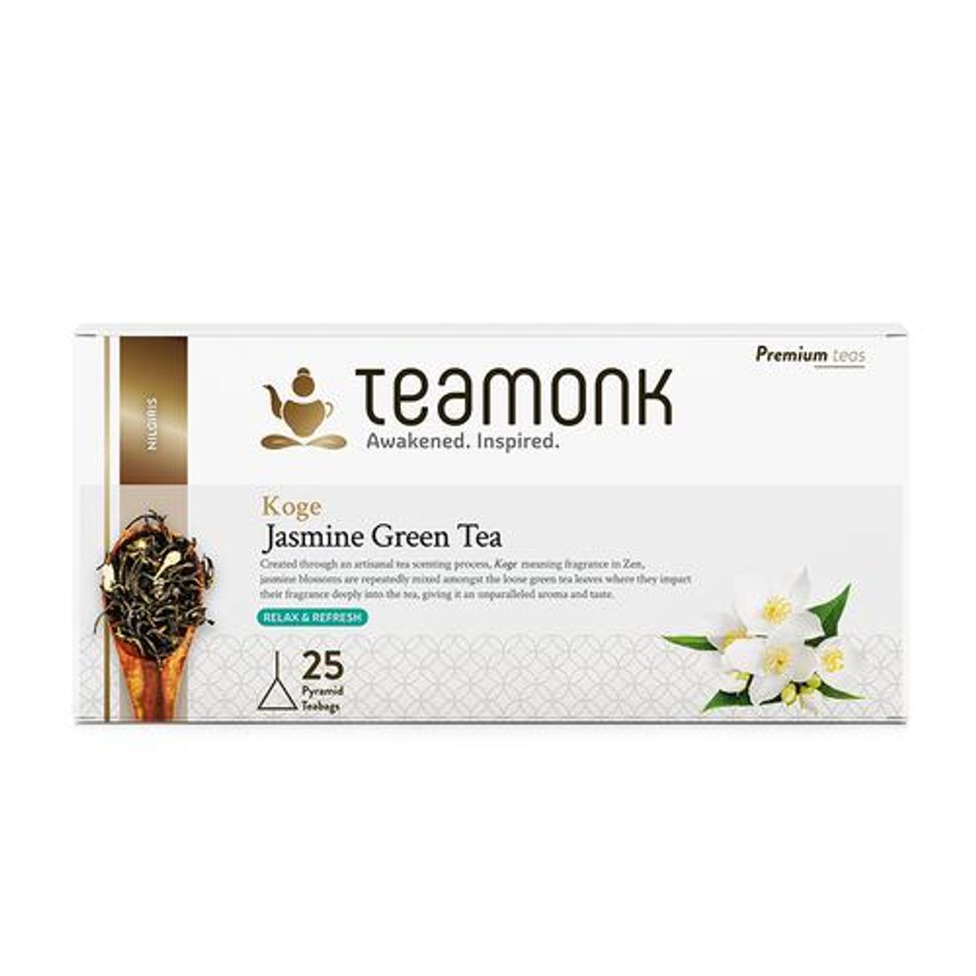 Nilgiri Green Tea - Koge Jasmine, Helps To Feel Relaxed & Refreshed