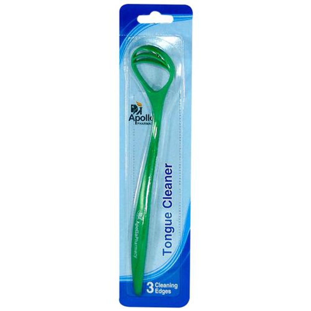 Tongue Cleaner With 3 Cleaning Edges