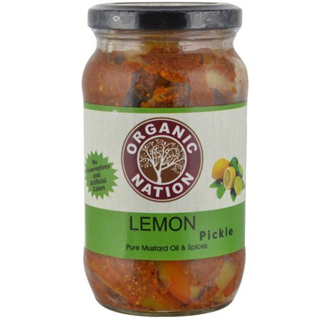 Pickle - Lemon, Pure Mustard Oil & Spices