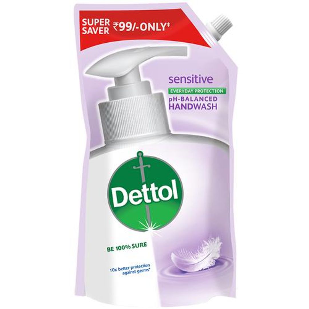 pH-Balanced Handwash - Sensitive, 10X Better Protection Against Germs