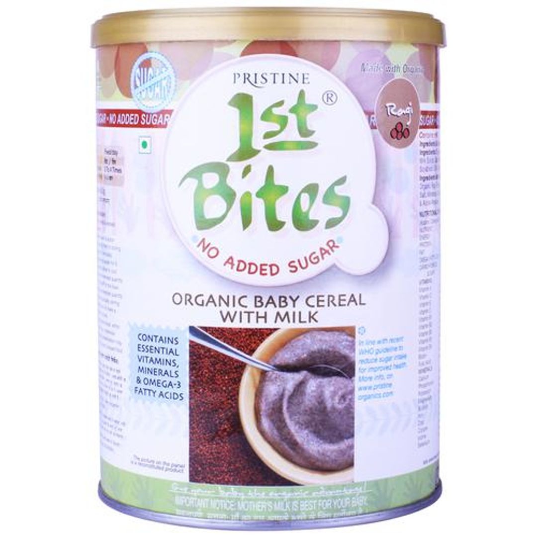 Baby Food/Cereals - Stage-1, 6 To 24 Months, 100% Organic Ragi, No Added Sugar