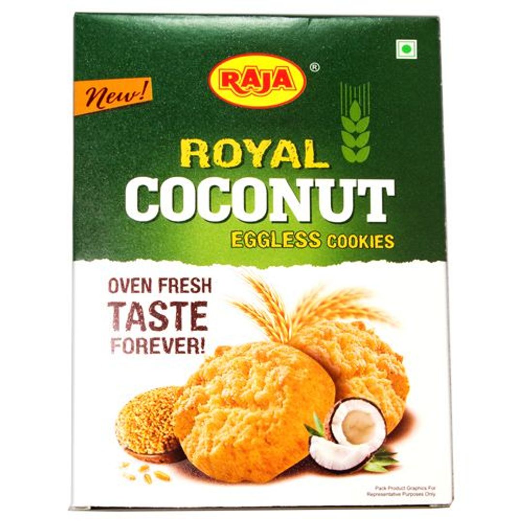Royal Coconut Eggless Cookies