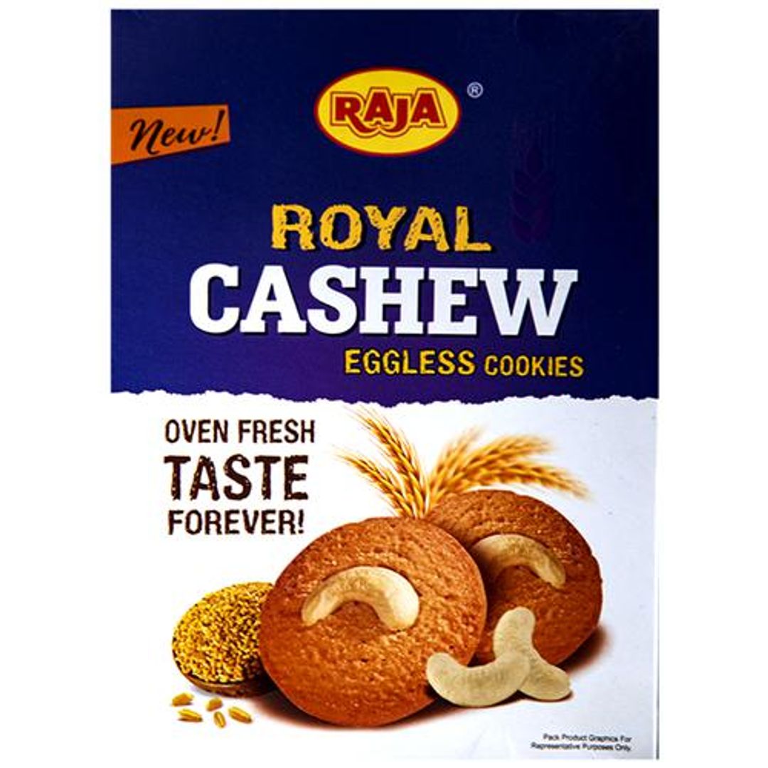 Royal Cashew Eggless Cookies