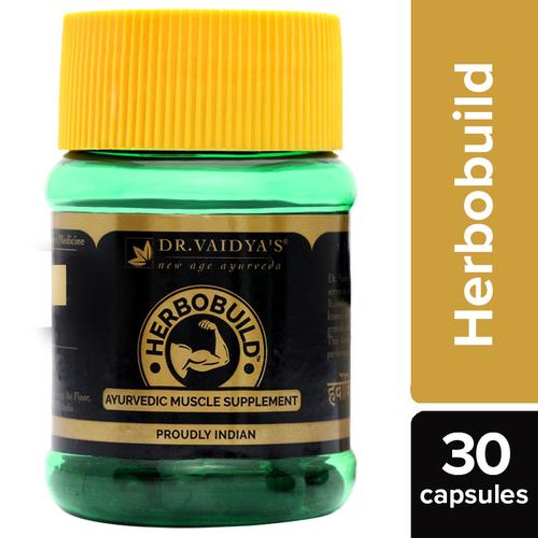 Herbobuild Ayurvedic Muscle Supplement