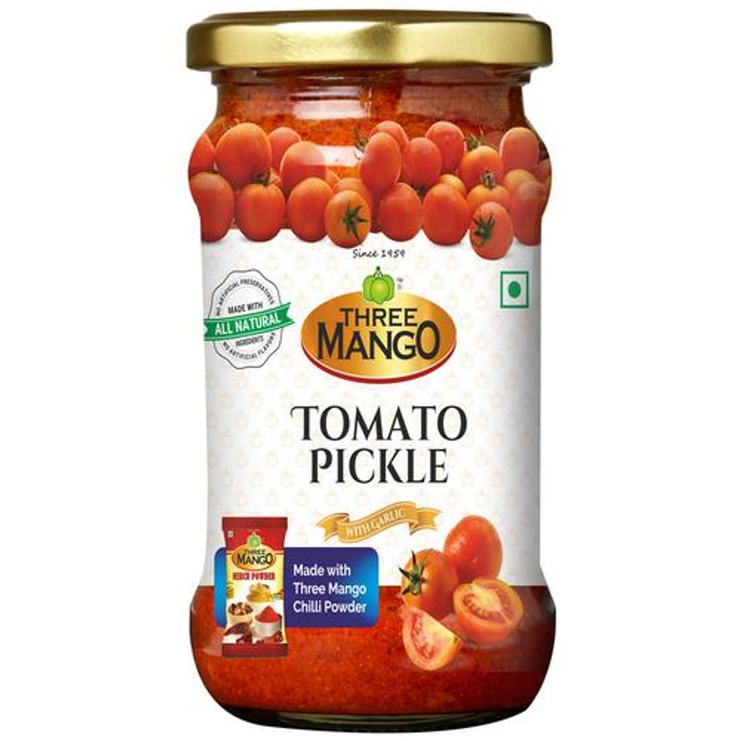 Tomato Pickle - With Garlic