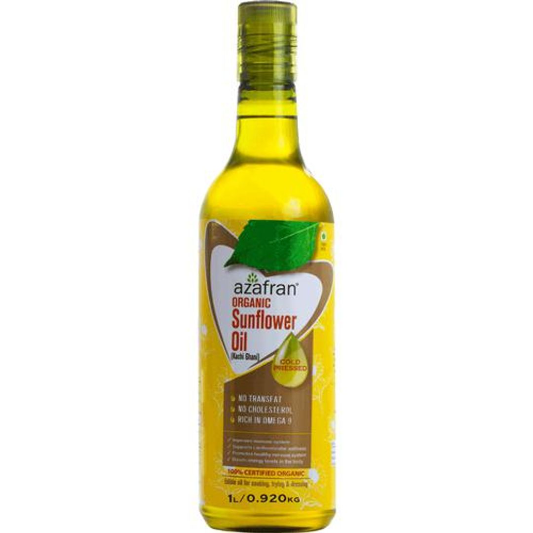 Organic Cold Pressed Sunflower Oil