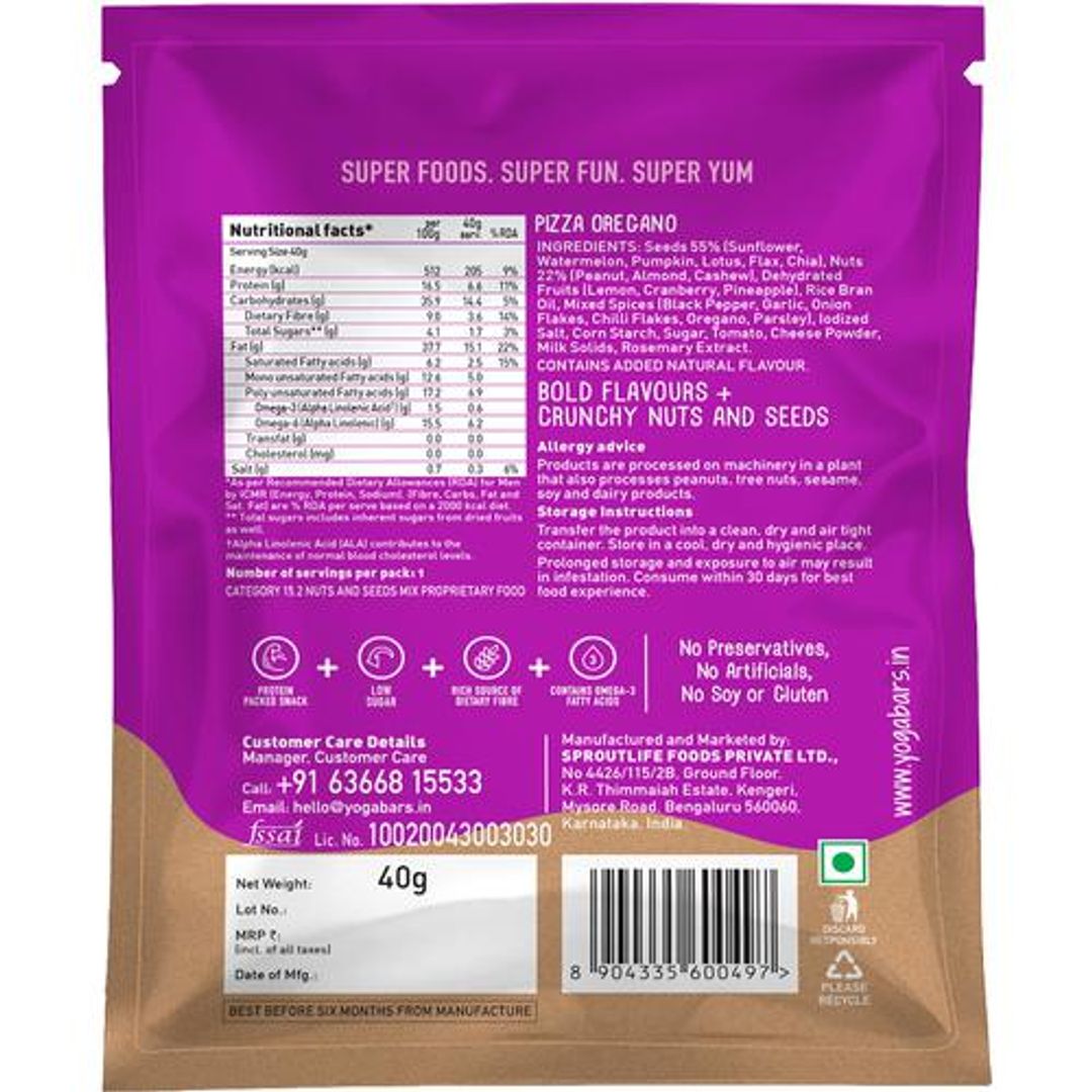 Nuts & Seeds Trail Mix - Pizza Oregano