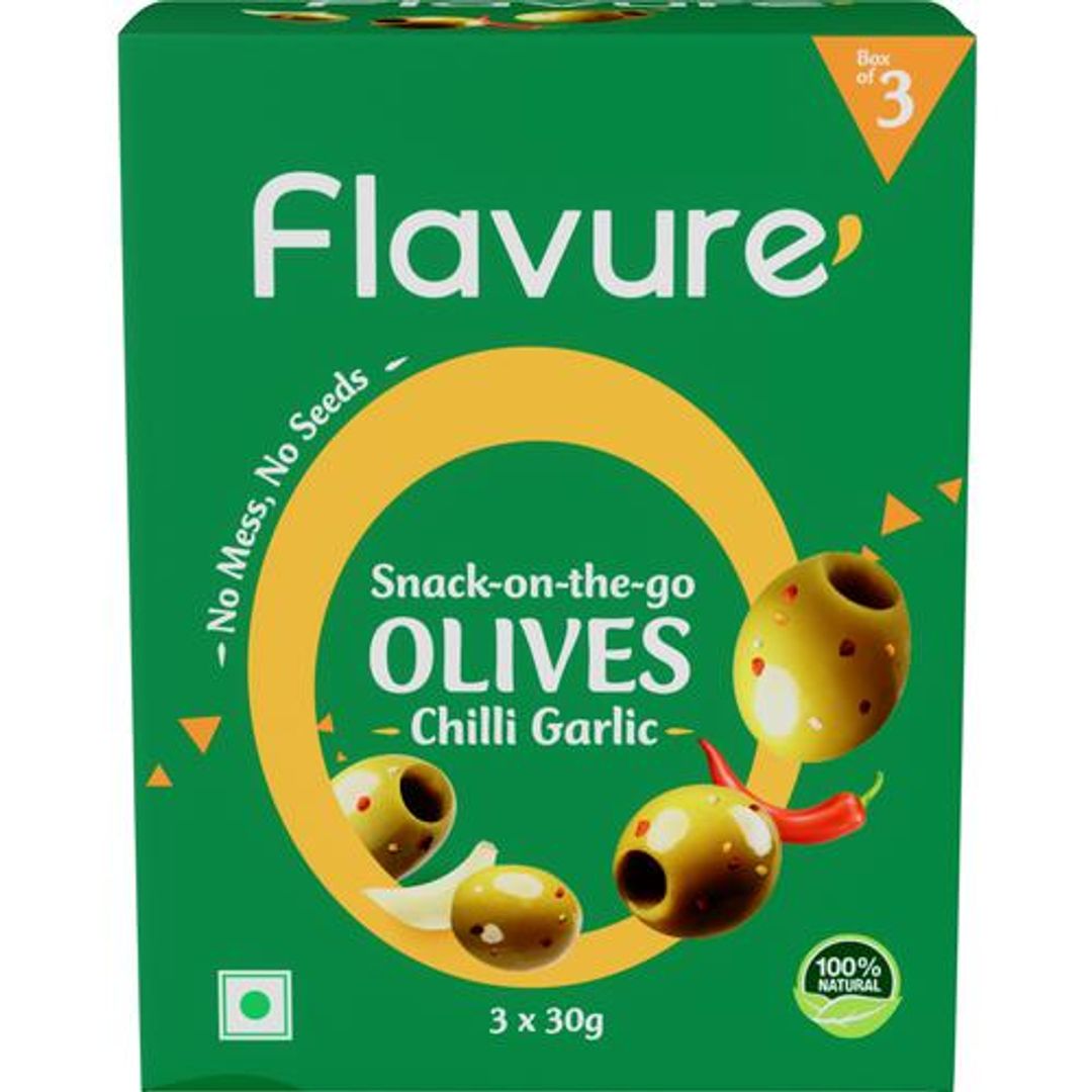 Snack-On-the-Go Olives - Chilli Garlic