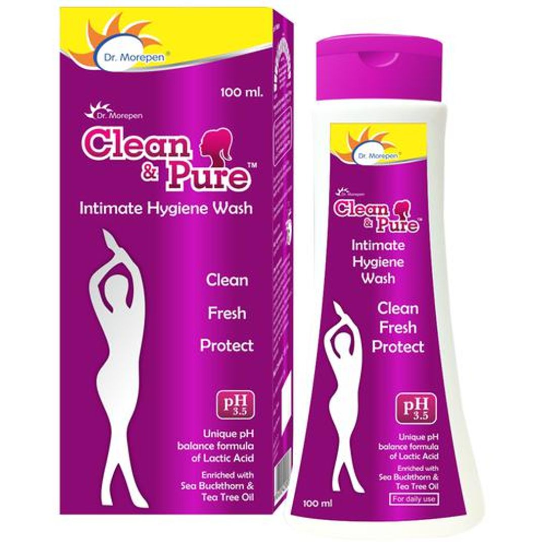 Clean & Pure Intimate Hygiene Wash With Tea Tree Oil & Sea Buckthorn