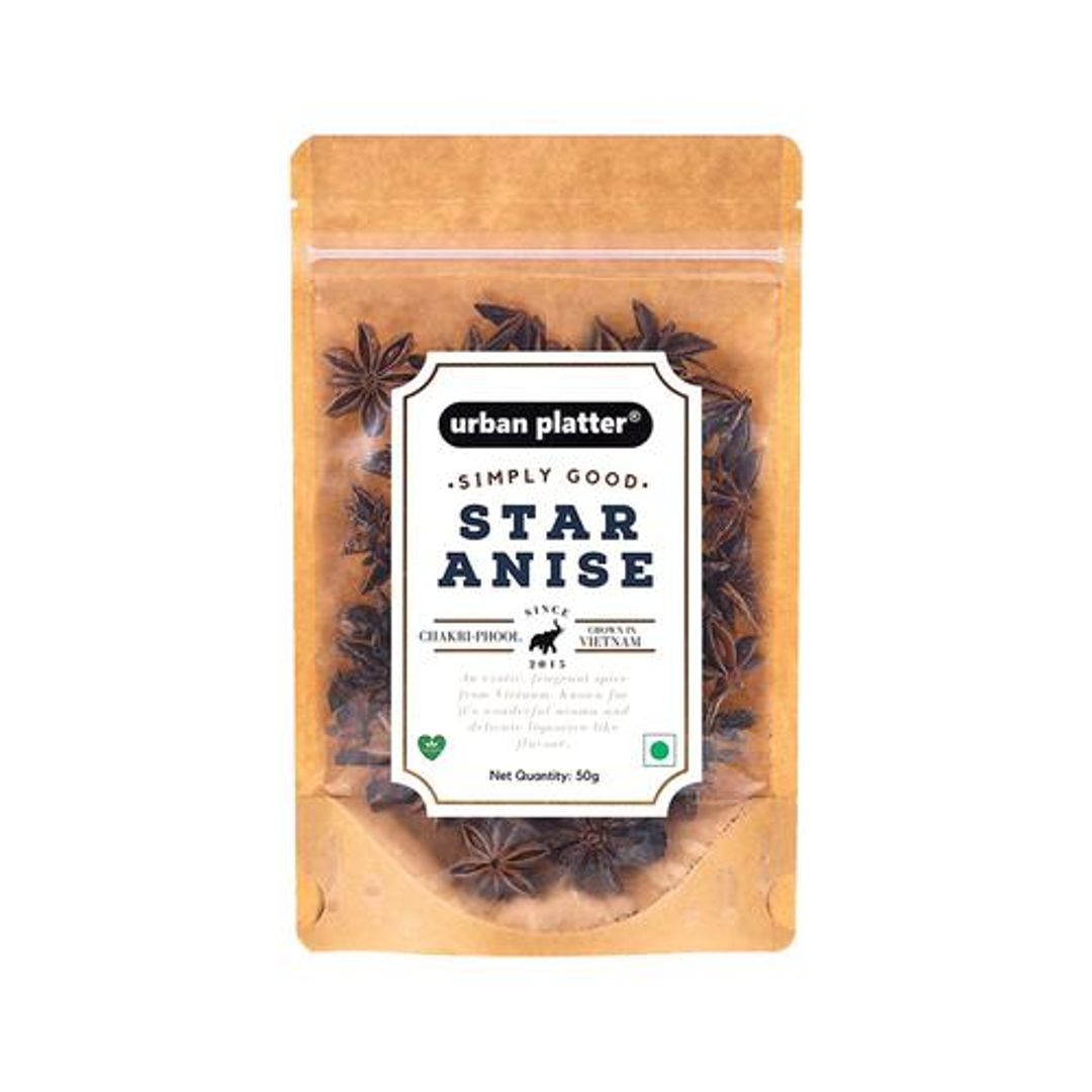 Asian Star Anise/Chakri Phool - Premium, Highly Aromatic, Product Of Vietnam