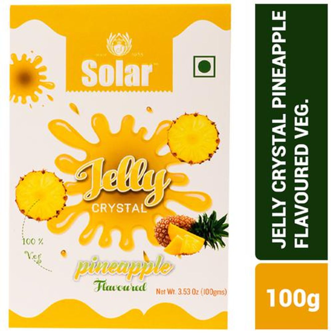 Jelly Crystal - Pineapple Flavoured, Veg.