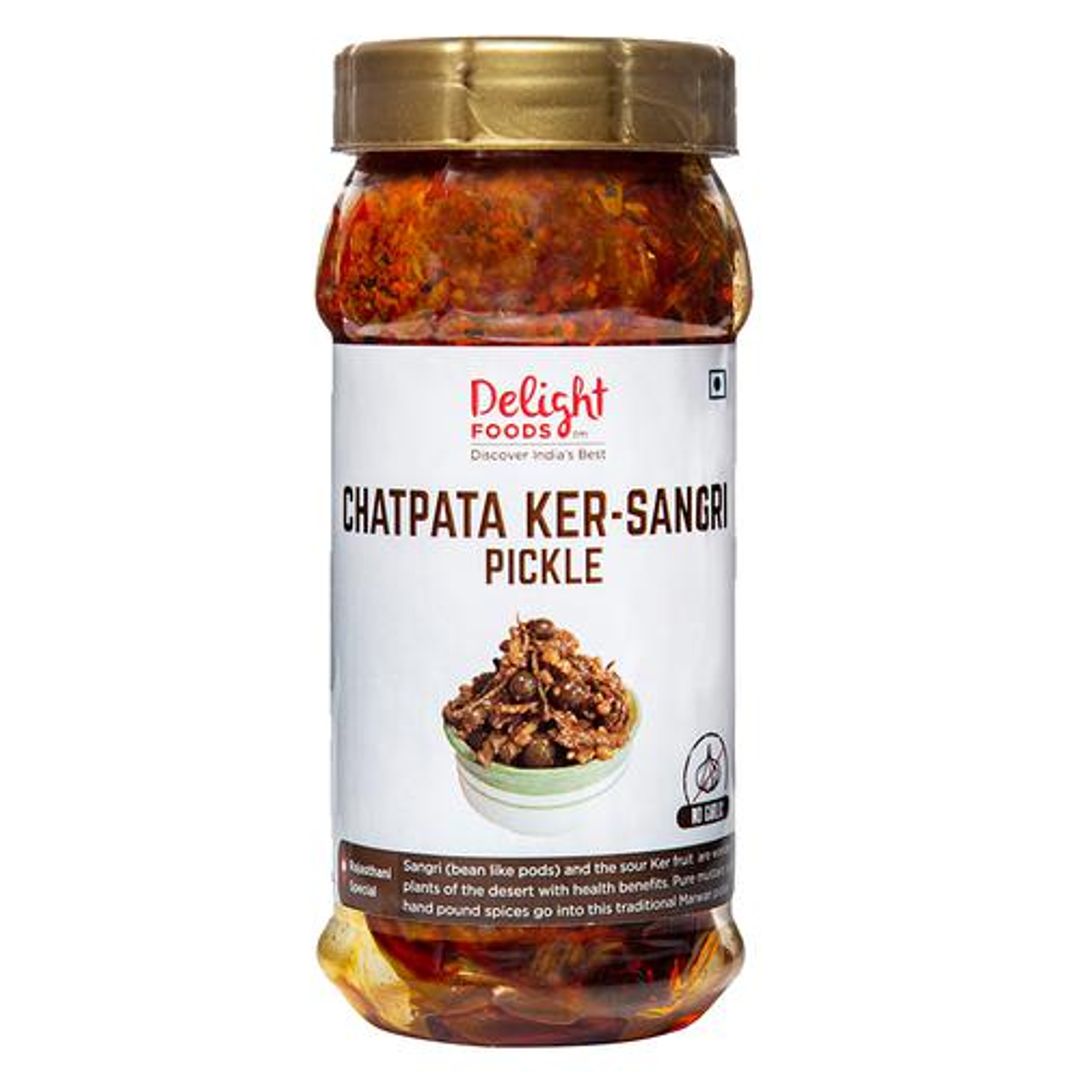 Marwari Ker Sangri Achaar - Pure Mustard Oil Used