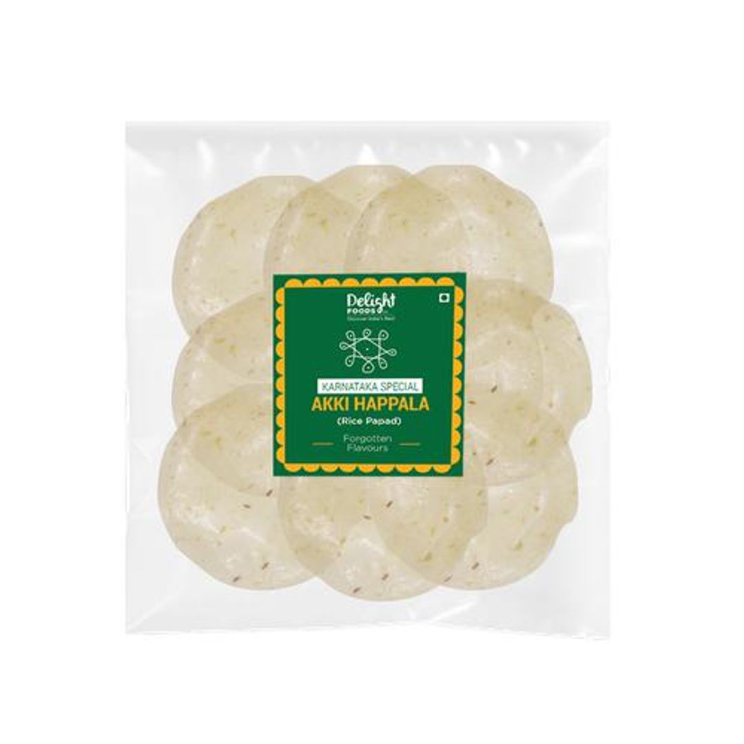 Akki Happala/Rice Flour Papad - No Preservatives