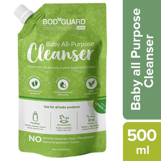 Baby All-Purpose Cleanser - 500 ml | Made with Bio-Enzymes & Plant-Based Surfactants | No Harmful Chemicals | Dyes | Phosphates | Optical brighteners | Toxins