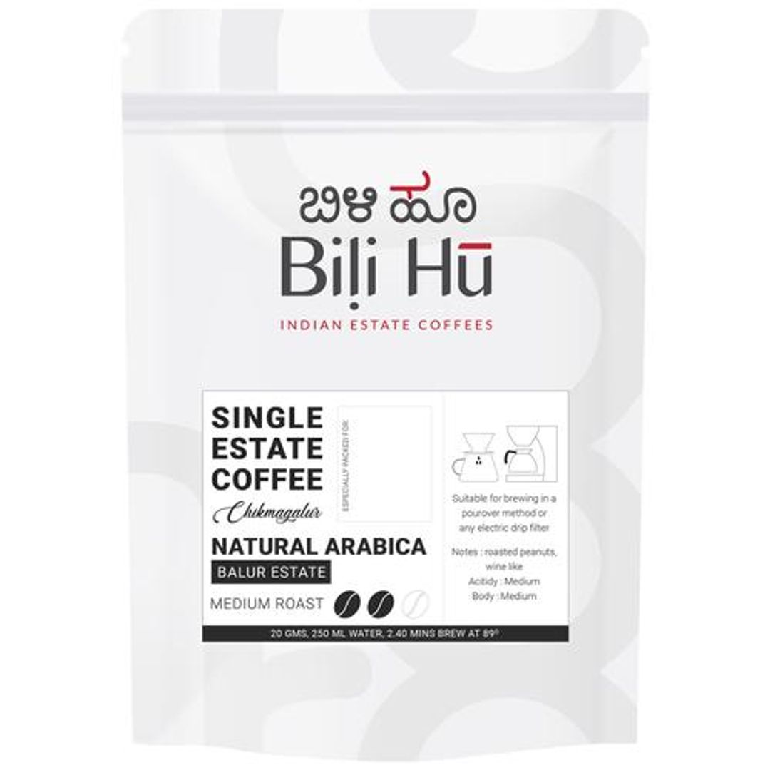 Single Estate Coffee - Balur Medium Roast Arabica, For Drip Filter