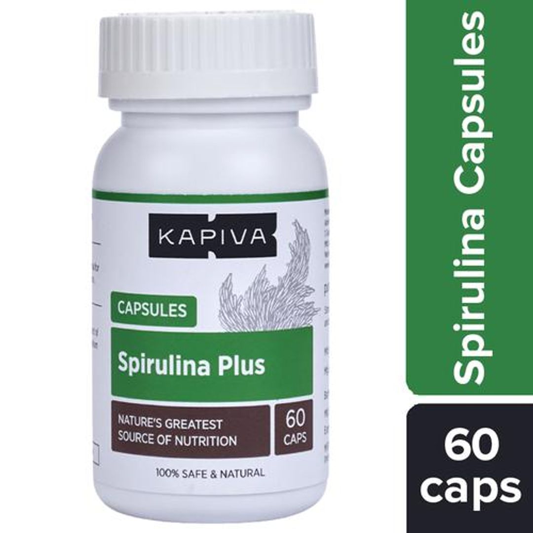 Spirulina Plus Capsules - Used As A Nutrition Supplement