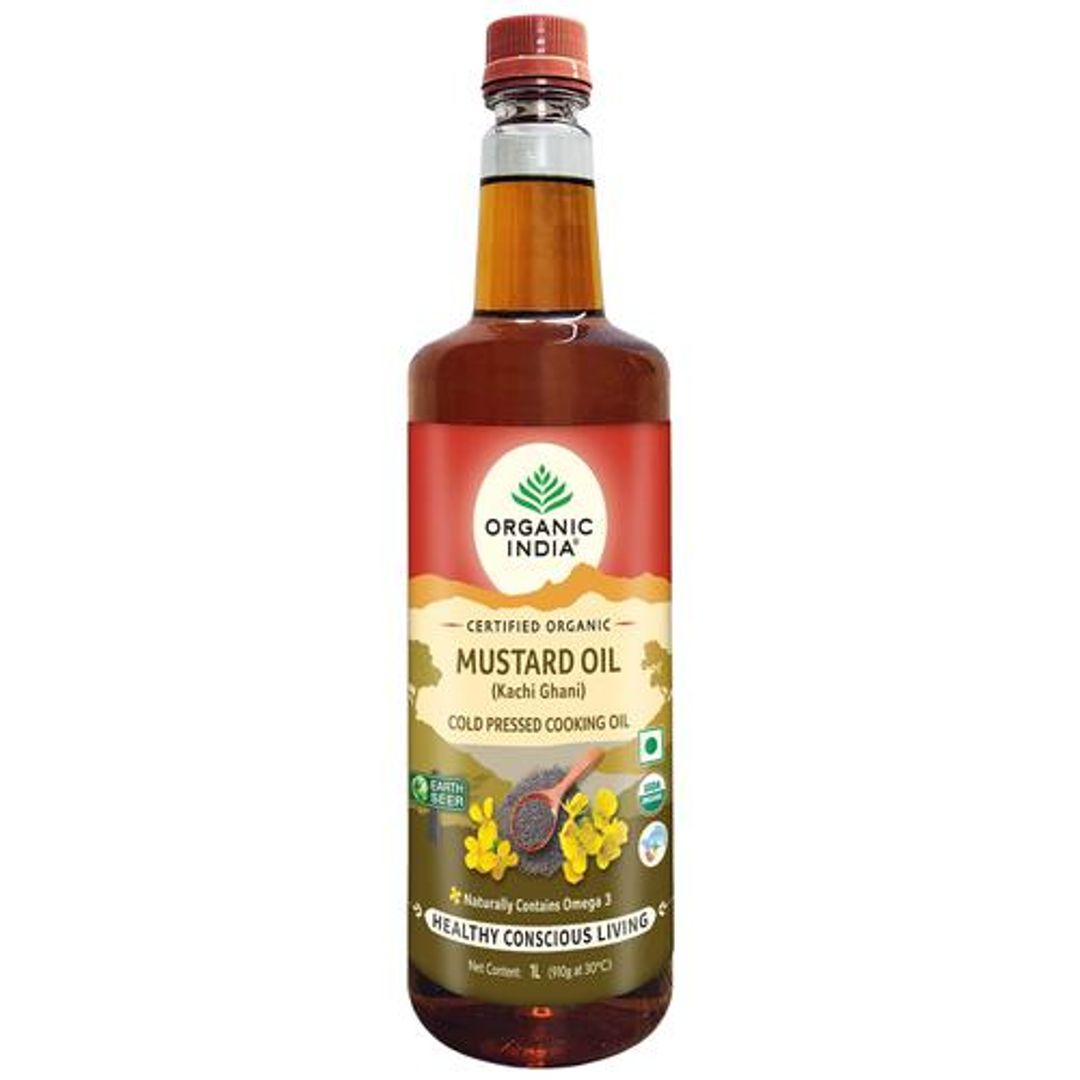 Mustard Oil - Kachi Ghani, Argemone Oil Free, No Preservatives