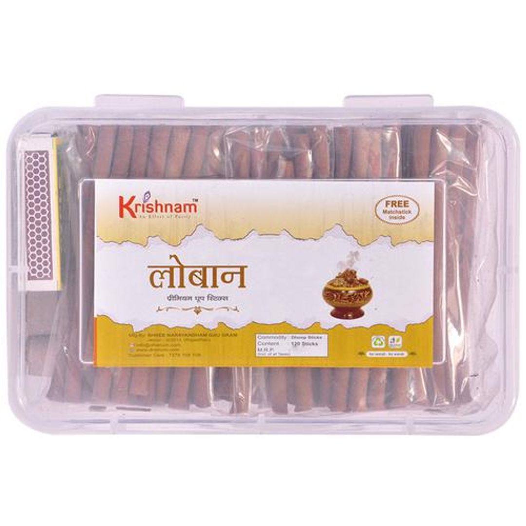 Premium Dhoop Stick - Calms The Mind, Used For Meditation, Loban