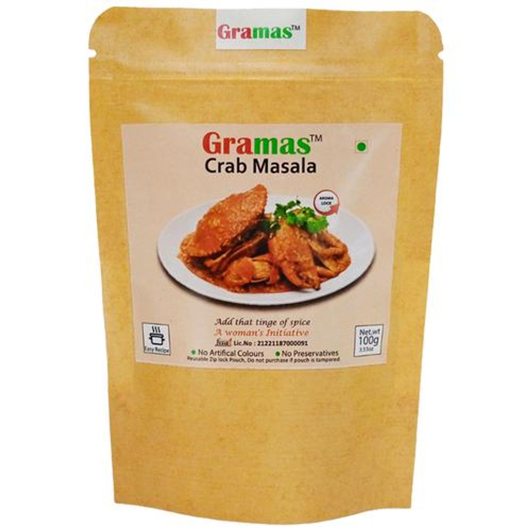 Crab Masala - With Mixed Spices, Tasty
