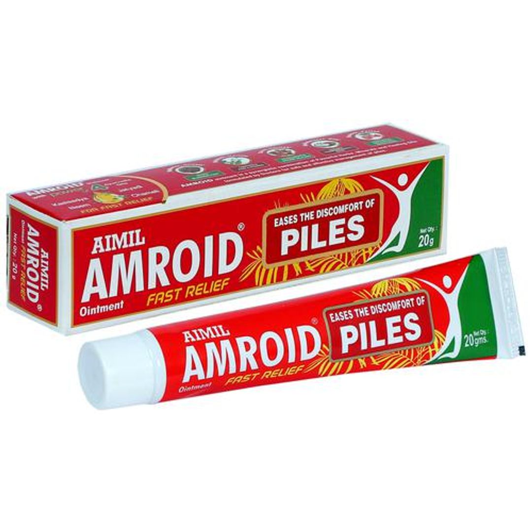 Amroid Ointment - Provides Relief From Piles