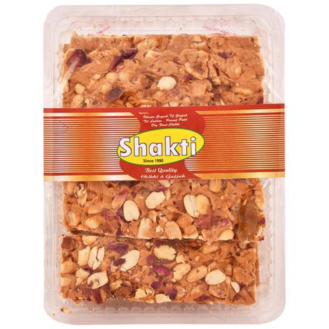 Chikki Peanut Dry Fruit Gulab - Rich In Nutrients, Vegan & Gluten Free