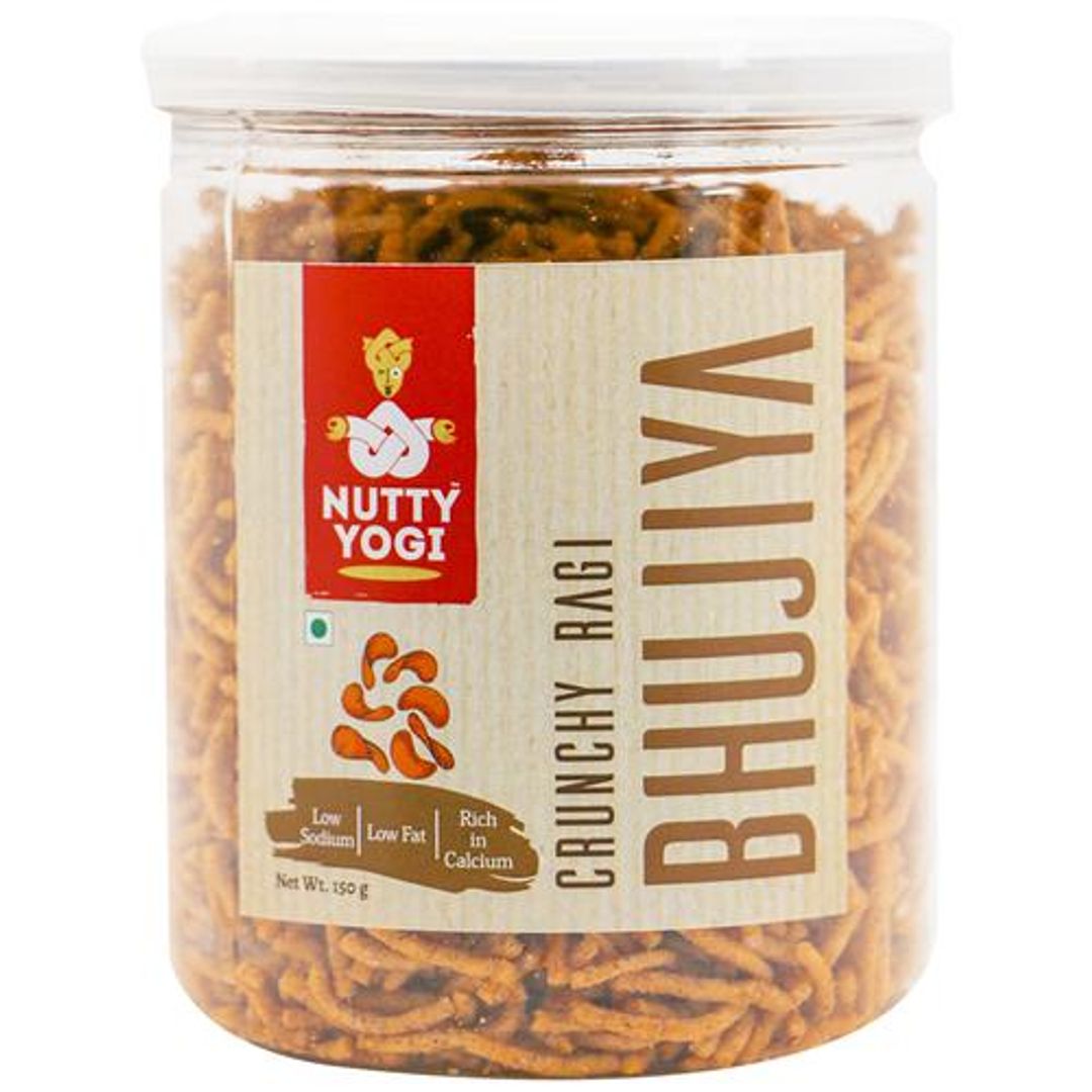 Crunchy Ragi Bhujiya - Rich In Calcium & Protein, Namkeen