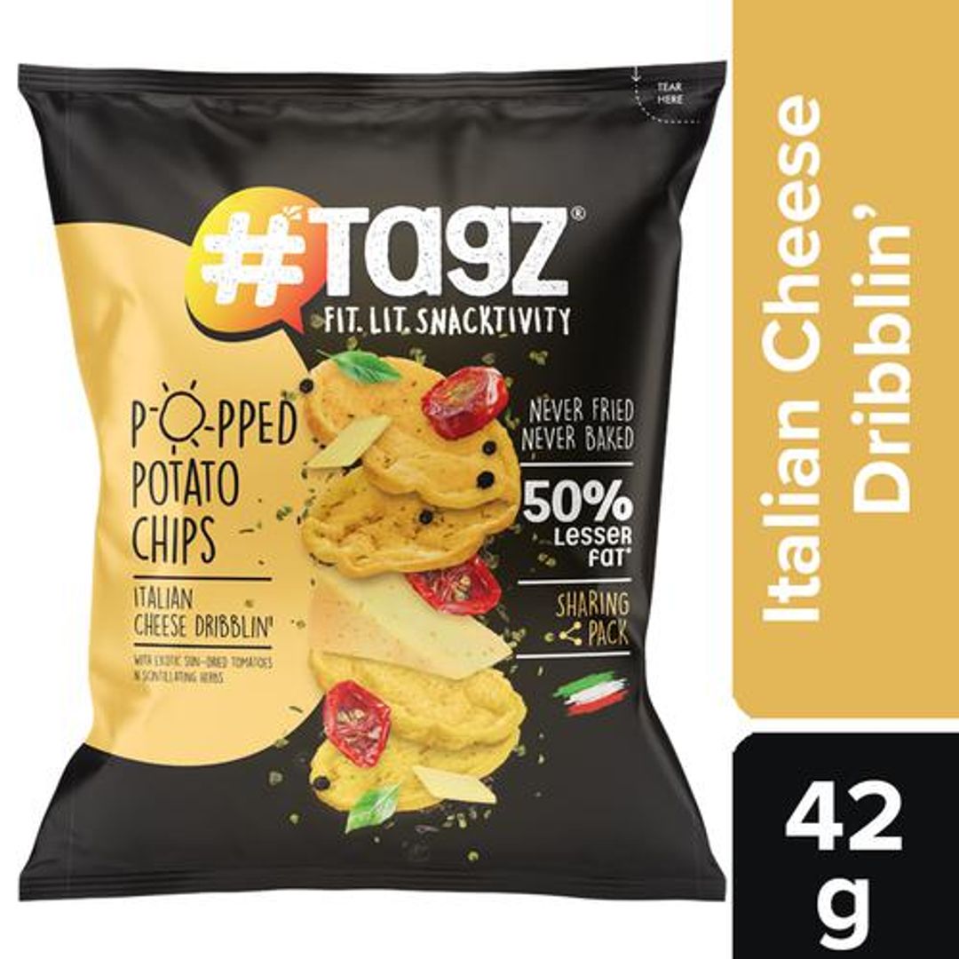 Popped Potato Chips - Italian Cheese Dribblin'
