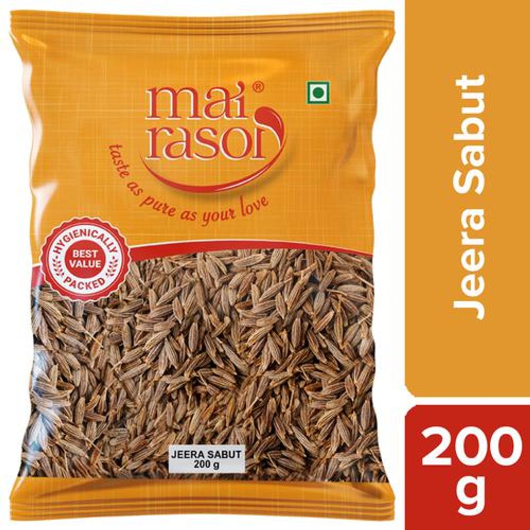 Jeera Sabut - Pure, Best Value, Enhances Flavour, Kitchen Essential Ingredient, For Cooking Purposes,