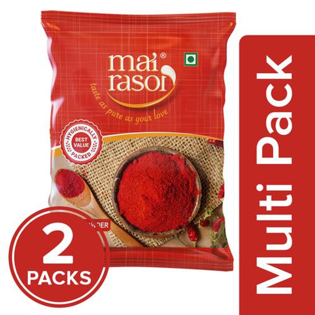 Red Chilli/ Lal Mirch Powder - Pure, Premium Quality, Kitchen Essential Ingredient, Adds Flavour & Colour
