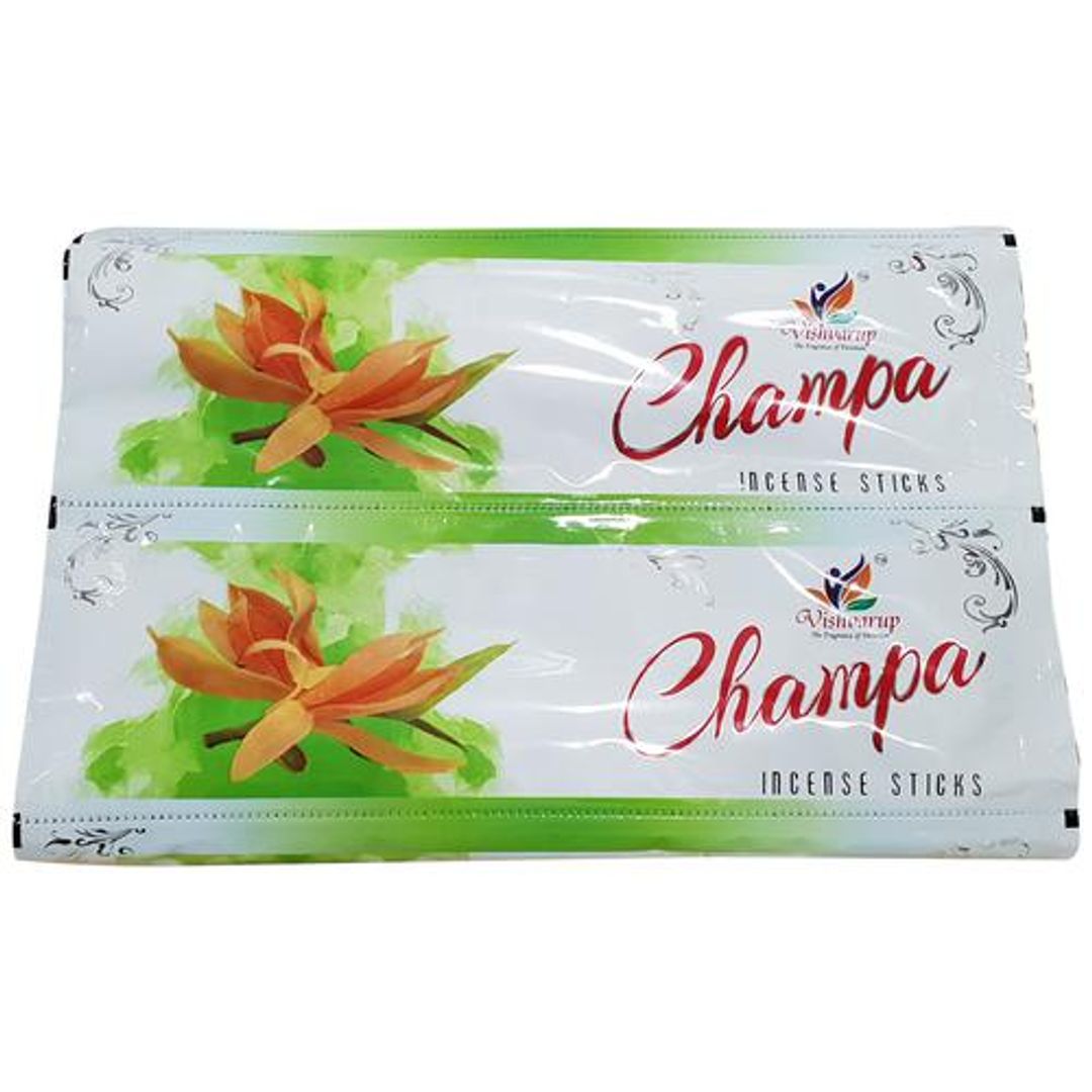 Incense Sticks/Agarbatti - Champa, Premium Quality, Highly Fragrant, For Prayer, Positive Ambience