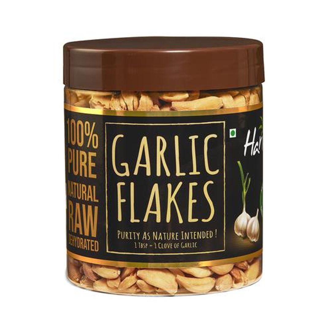 Garlic Flakes - 100% Pure, Natural, Raw, Dehydrated