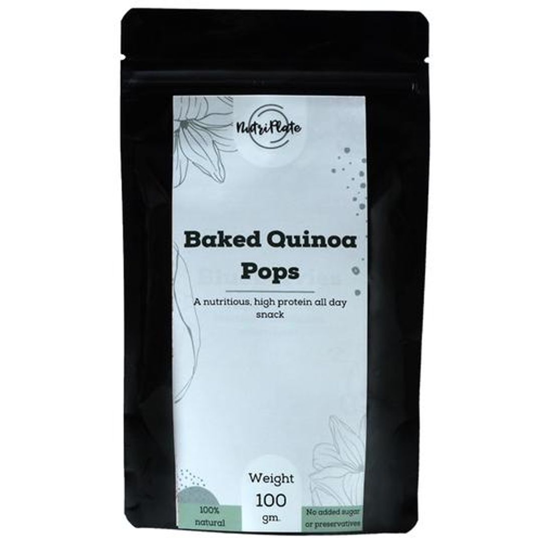 Baked Quinoa Pops - Nutritious, Rich In Protein