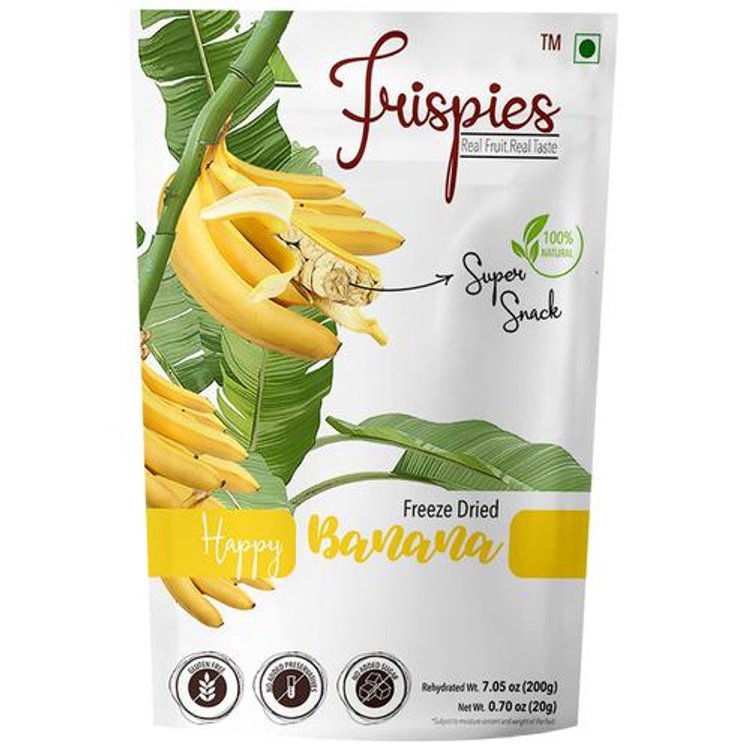 Freeze-Dried Happy Banana - Rich In Fibre