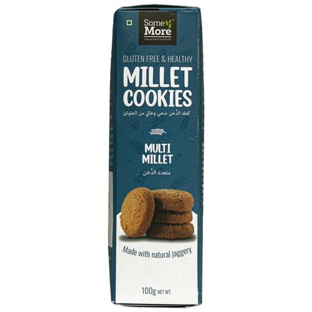 Gluten Free Multi Millet Cookies - Made With Natural Jaggery