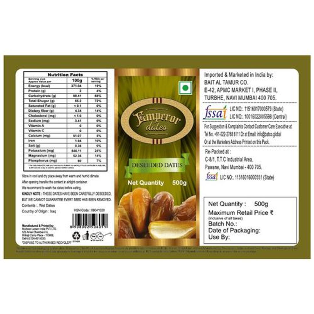 Seedless Dates - Natural Sweetener, Nutritious