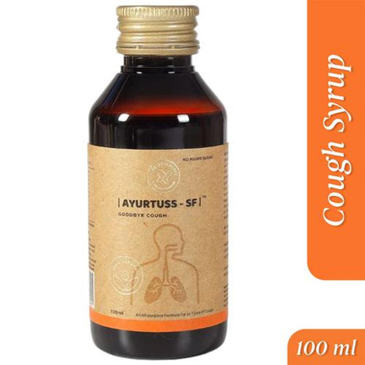 Ayurtuss SF Syrup - Helps Reduce All Types Of Cough, Boosts Immunity