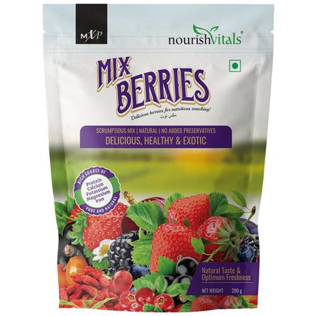 Mix Berries - Natural, No Added Preservatives Delicious, Healthy & Exotic