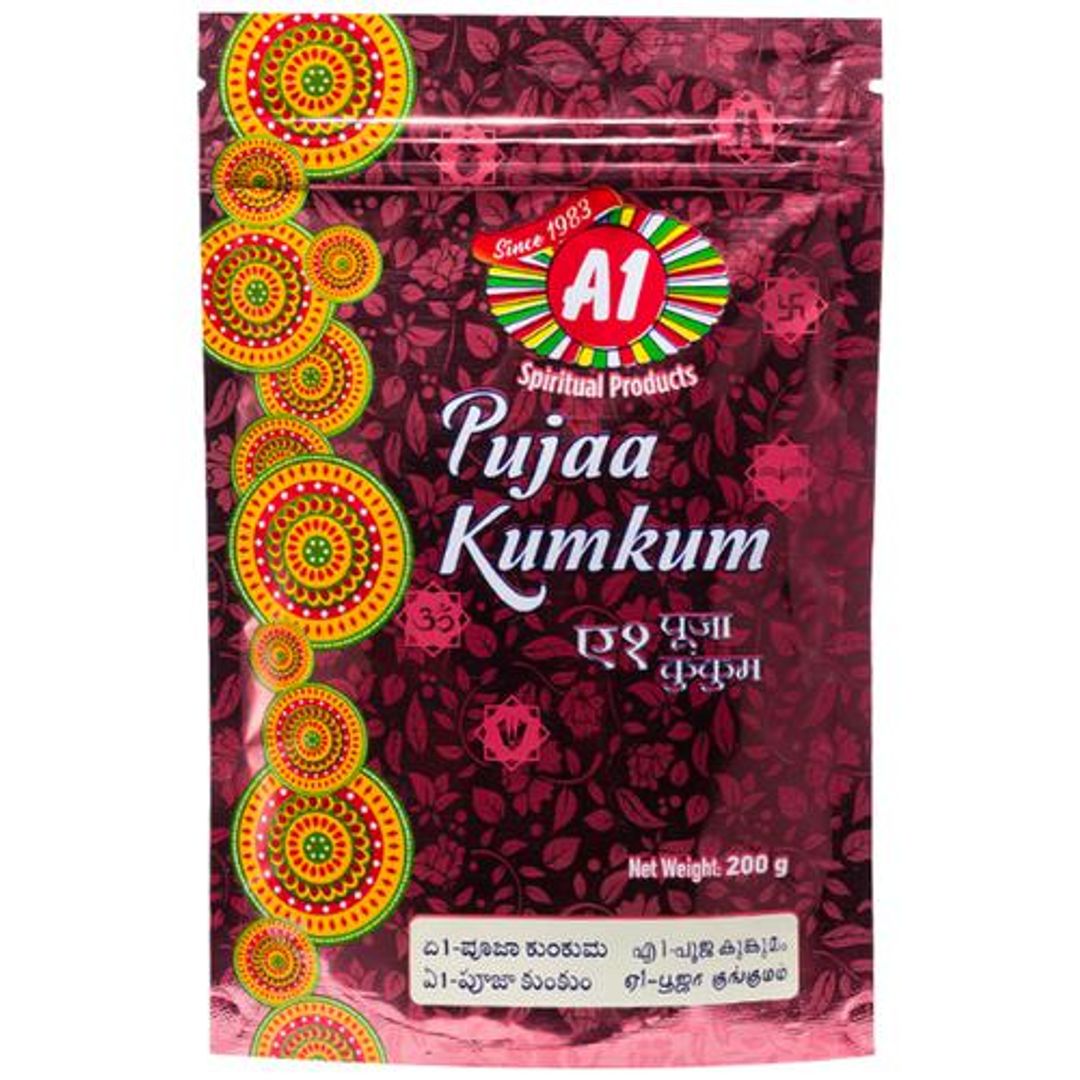 Pure Kumkum - Red, No Chemicals