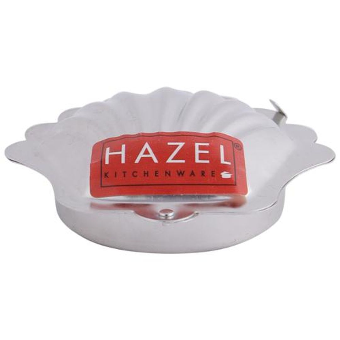 Stainless Steel Koiri Ship Haldi Kumkum Holder Container - For Pooja & Return Gift