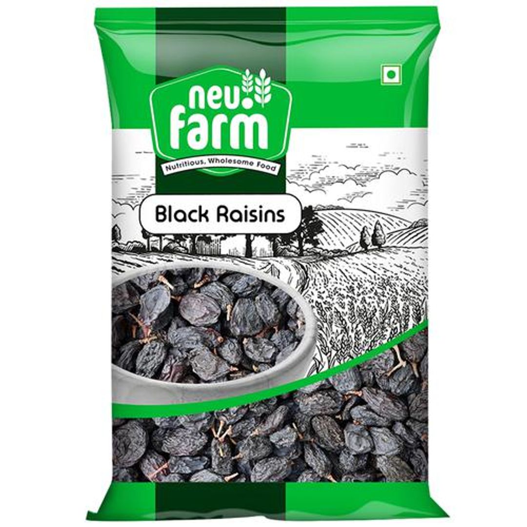 Black Raisins/Kishmish - Seedless, Nutritious, Wholesome