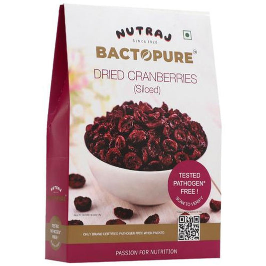 Dried Cranberries Sliced - Tested Pathogen Free