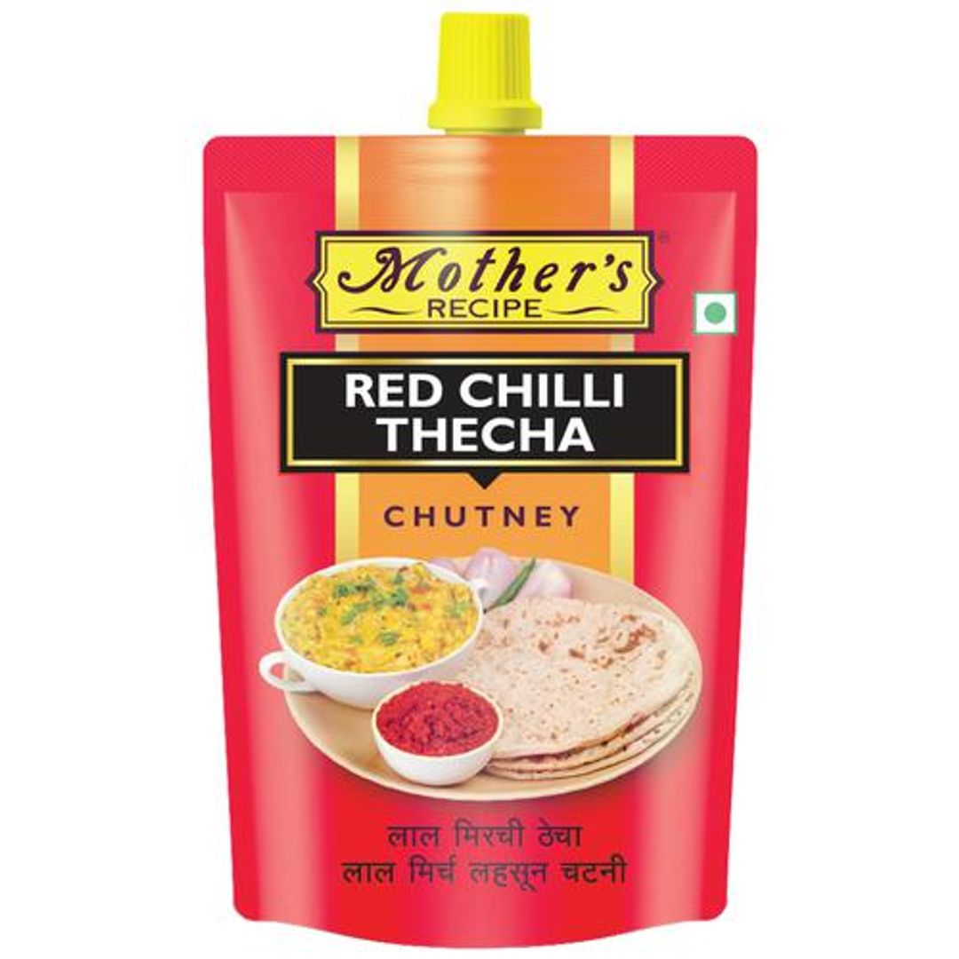 Red Chilli Thecha Chutney - Adds Flavour